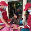 PMI Kota Jakarta Pusat Berikan Layanan Kesehatan Petugas Gudang Logistik Pemilu