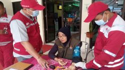 PMI Kota Jakarta Pusat Berikan Layanan Kesehatan Petugas Gudang Logistik Pemilu