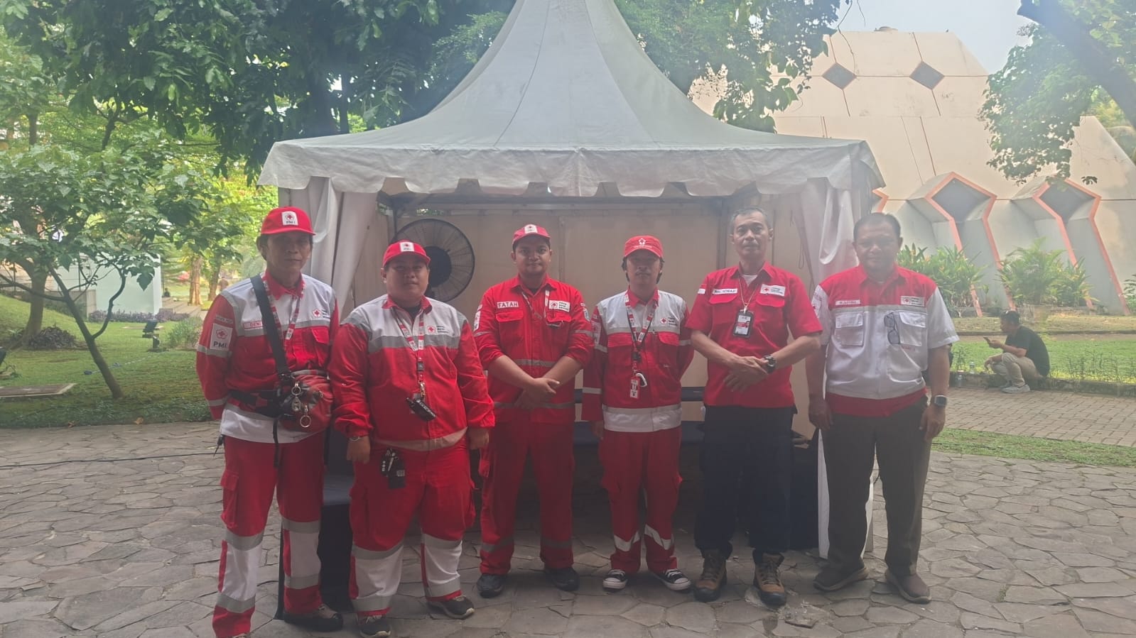 PMI Jakarta Pusat Dirikan Posko Kesehatan Dukung Festival Batik Kolaborasi Kementerian Kebudayaan