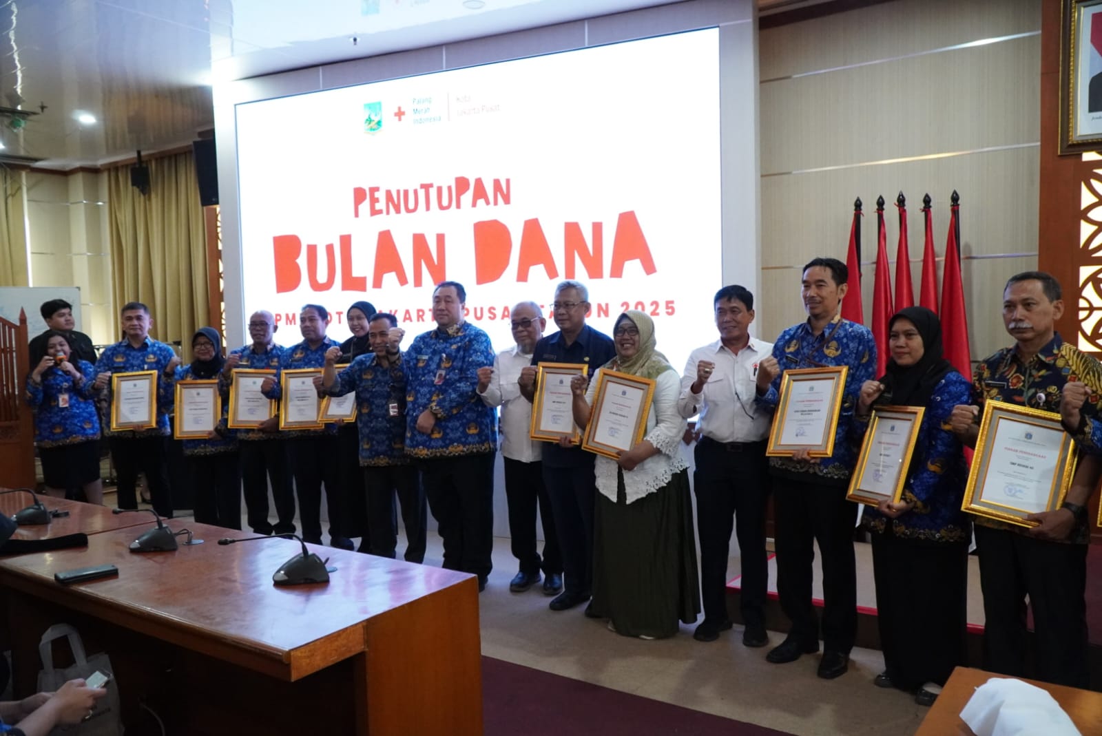 PMI Kota Jakpus Resmi Tutup Bulan Dana 2025, Apresiasi Solidaritas dan Kepedulian Masyarakat
