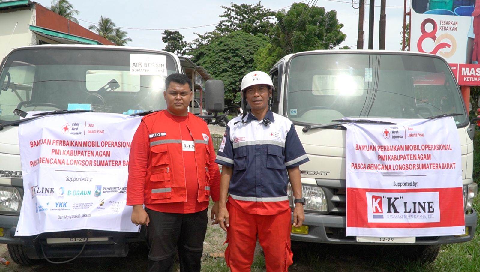 PMI Jakpus bantu perbaiki kendaraan operasional PMI Agam