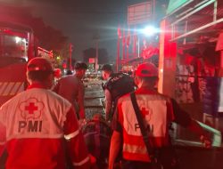 PMI Jakpus Siaga Tangani Korban Kebakaran Pasar Jiung Kemayoran