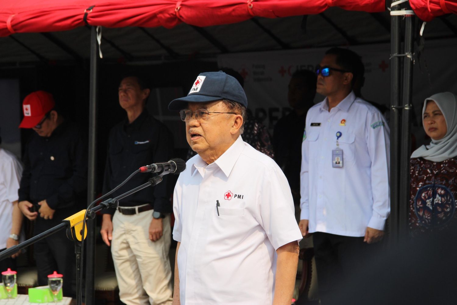 PMI Kota Jakarta Pusat Ikuti Apel Operasi Dampak Kekeringan Ekstrem El Nino 2026