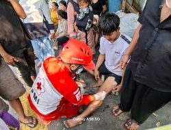 kebakaran jl Jati Bunder Tanah Abang