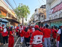 PMI Hadirkan Tim Medis pada Jalan Sehat HUT RI di Sawah Besar
