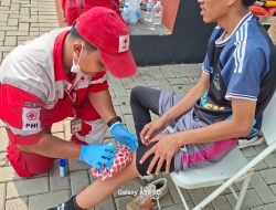 Pastikan Kesiapsiagaan Medis, PMI Jakarta Pusat Dukung Mini Soccer GreenSM