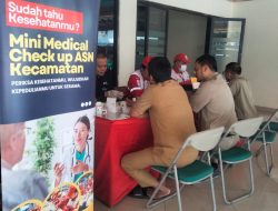 Tingkatkan Kesadaran Kesehatan, PMI Jakarta Pusat Gelar Mini Medical Check-Up di Kemayoran